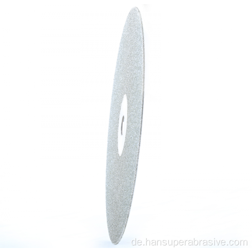 Diamant Lapidarium Glas Keramik Porzellan magnetische flache Runde Schleifer Disk Lap
